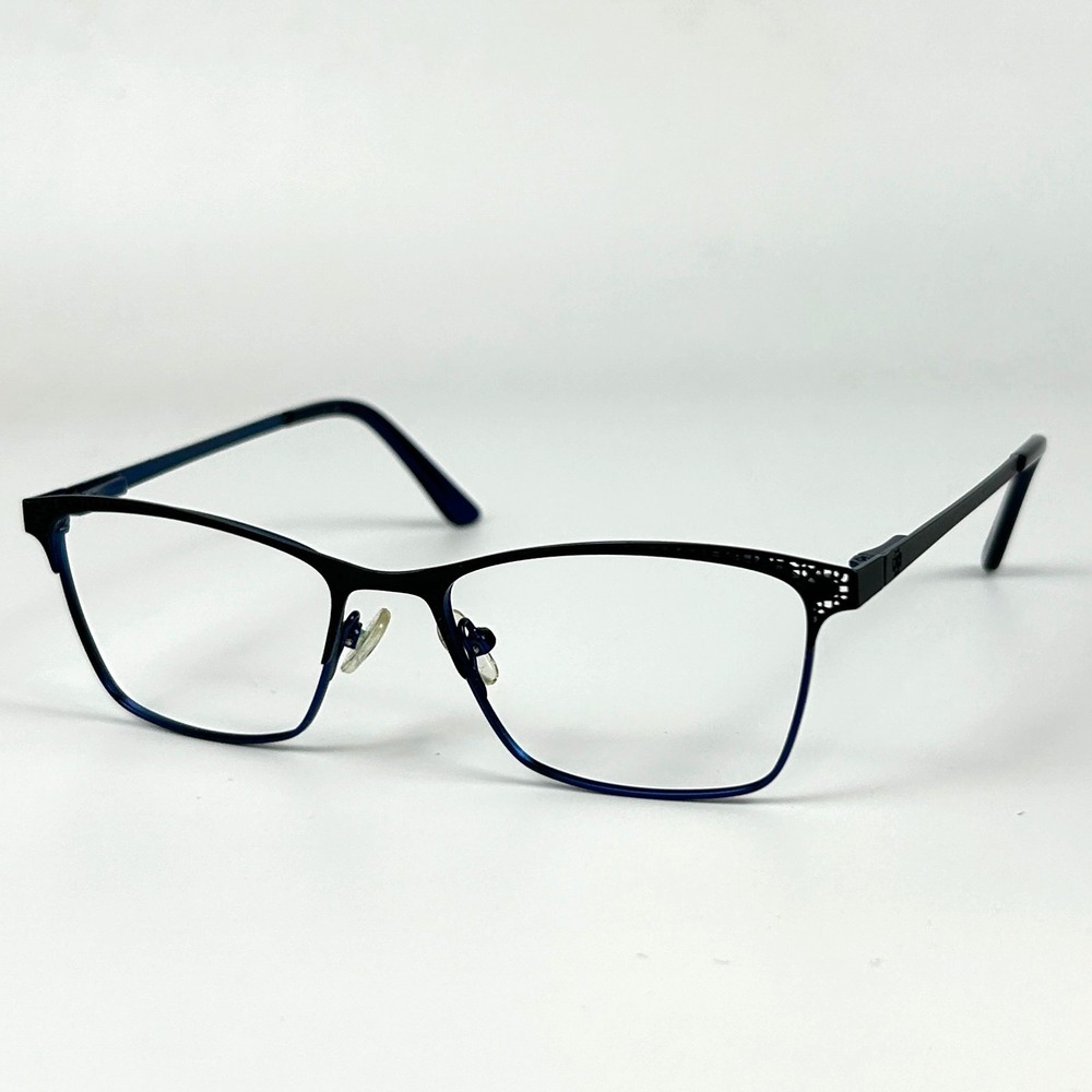 Ann Taylor Petite ATP709 C01 Unisex Eyeglasses Frame Blue Full Rim 50-16-130 mm